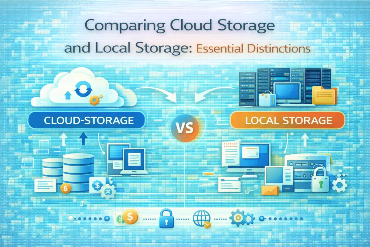 Comparing Cloud Storage and Local Storage: Essential Distinctions